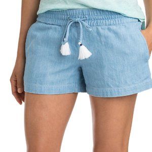 Vineyard Vines Denim Flowy Shorts Size Small